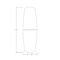 Skutchi Designs 45 in W, 145 in L, 29 in H, Engineered Wood Top, Grey HAR-ABOT-46X143-DOU-XD01 - alternate 3